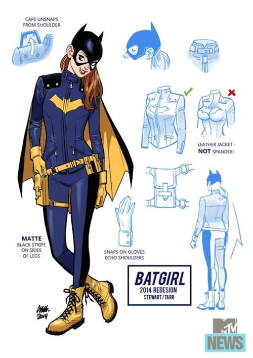 Batgirl's New Outfit