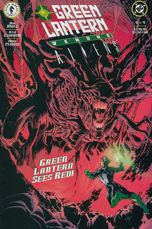 Green Lantern Versus Aliens