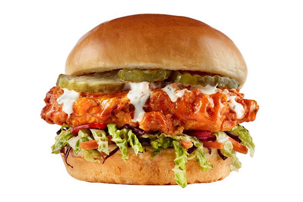 Buffalo Wild Wings Nashville Hot Chicken Sandwich