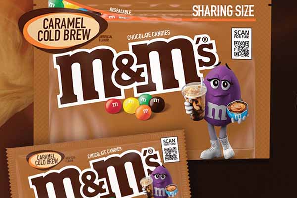 Caramel Cold Brew M&Ms