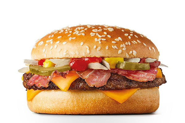 McDonald's Quarter Pounder with Cheese and Bacon