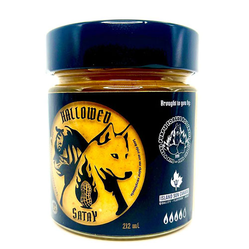 Purple Tongue Hot Sauce Hallowed Satay