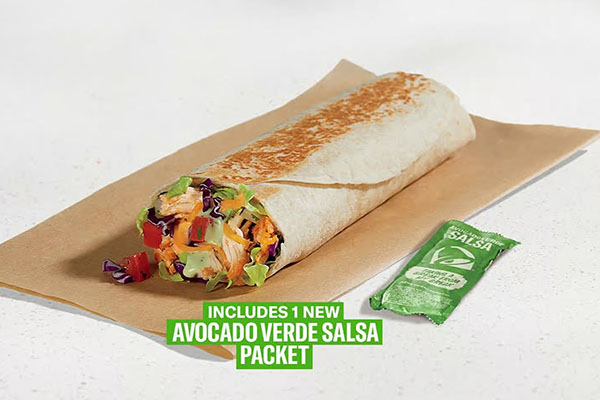 Taco Bell Cantina Chicken Burrito
