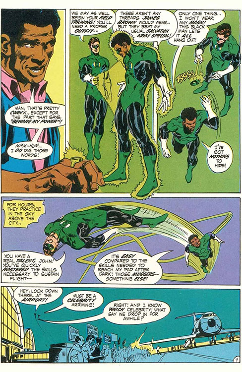 In brightest day...
