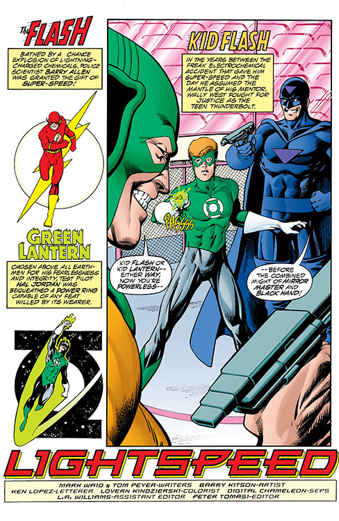 In brightest day...