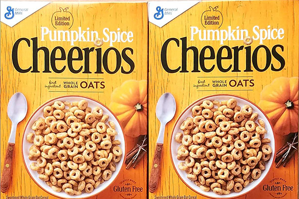 Pumpkin Spice Cheerios