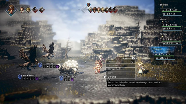 Octopath Traveler Battle I