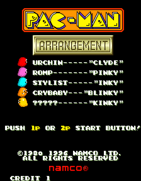 Pac-Man Arrangement