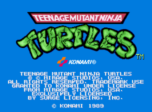 Teenage Mutant Ninja Turtles: The Arcade Game