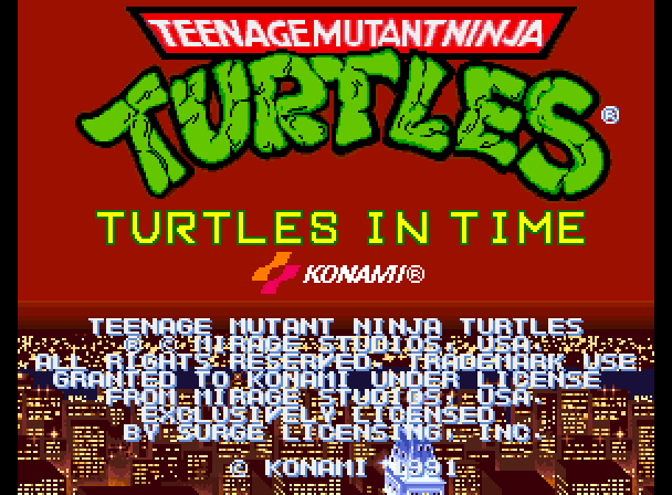 Teenage Mutant Ninja Turtles: Turtles in Time